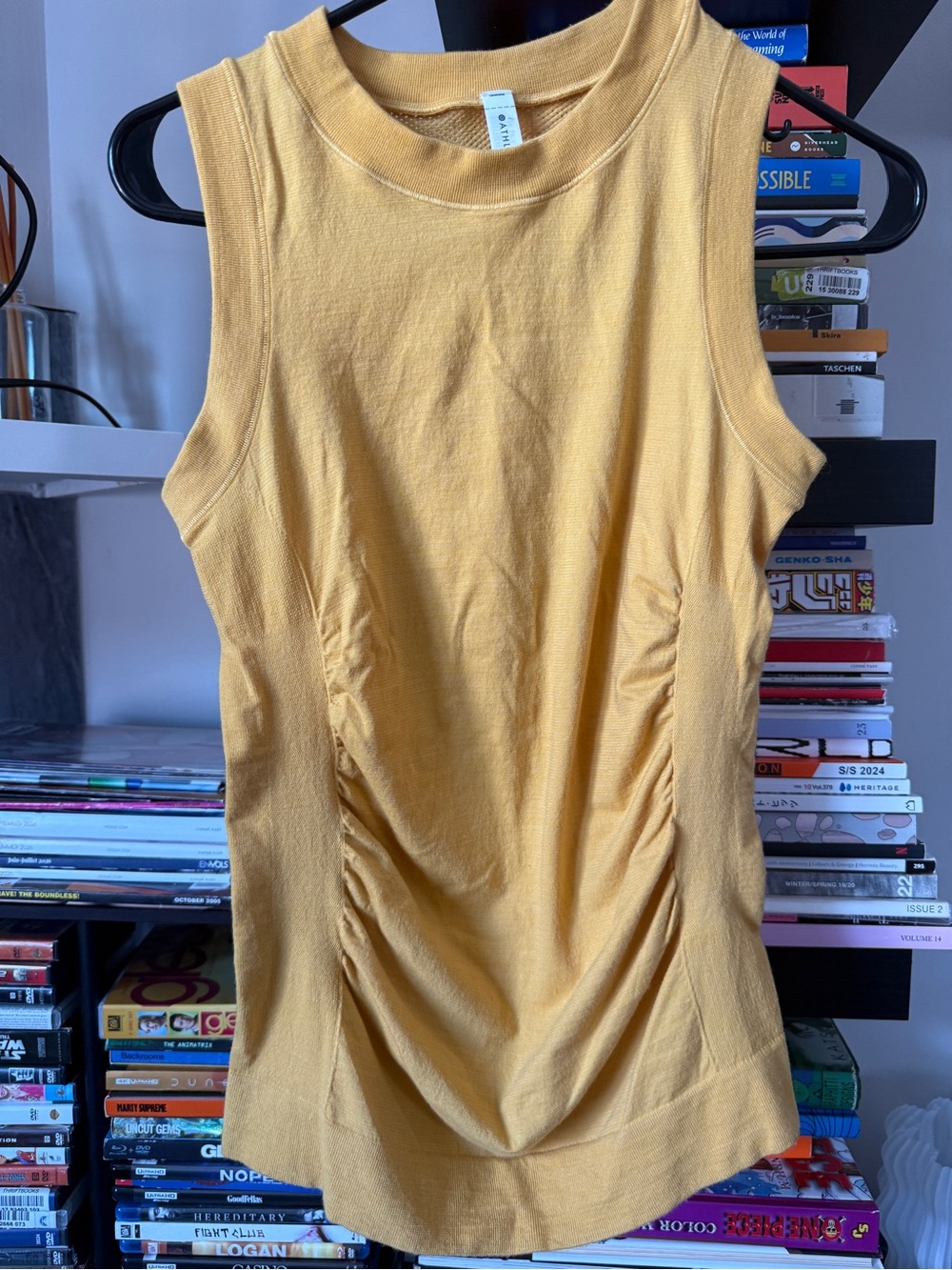 Athleta mesh workout tank top